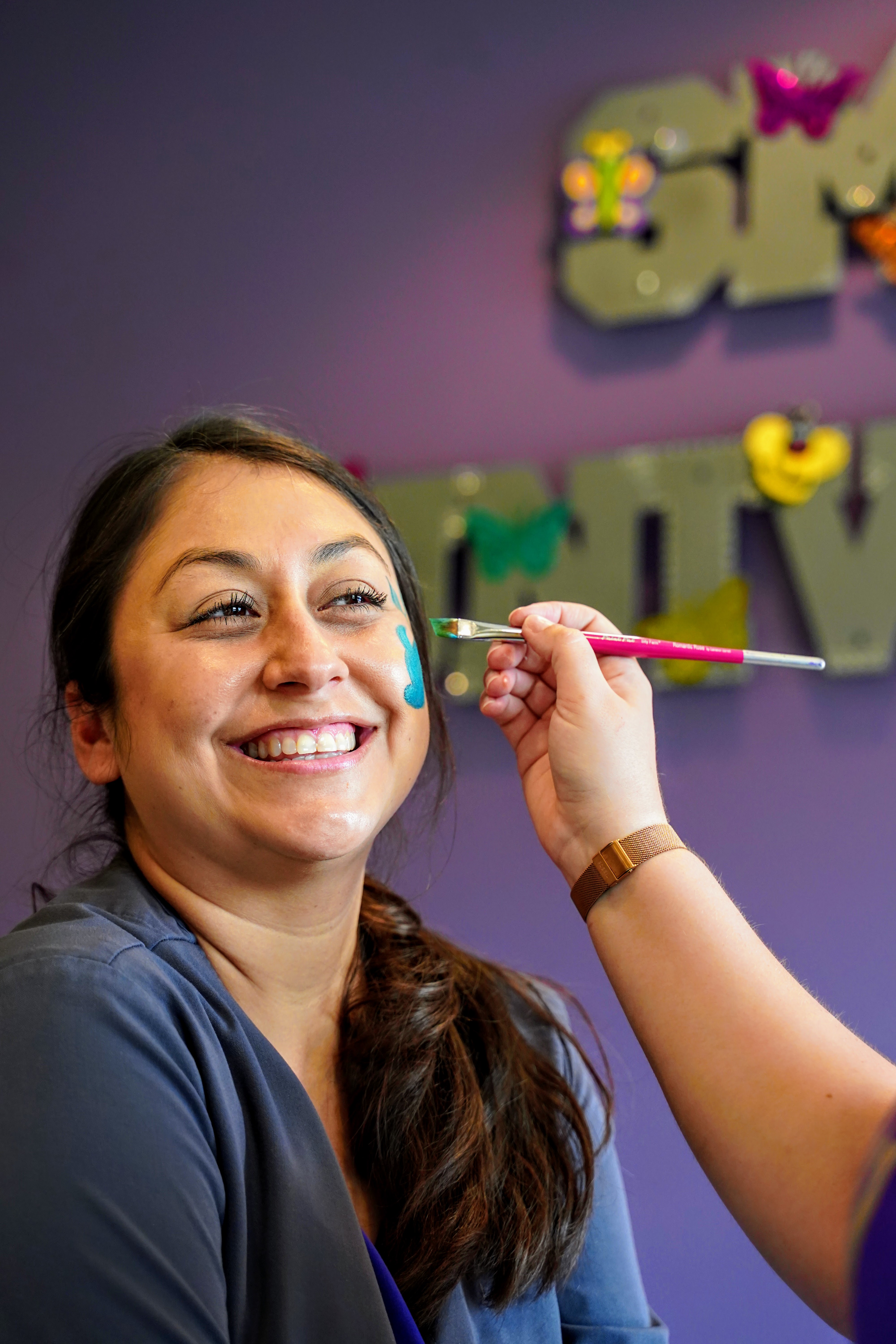 Pediatric dental team member Stephanie