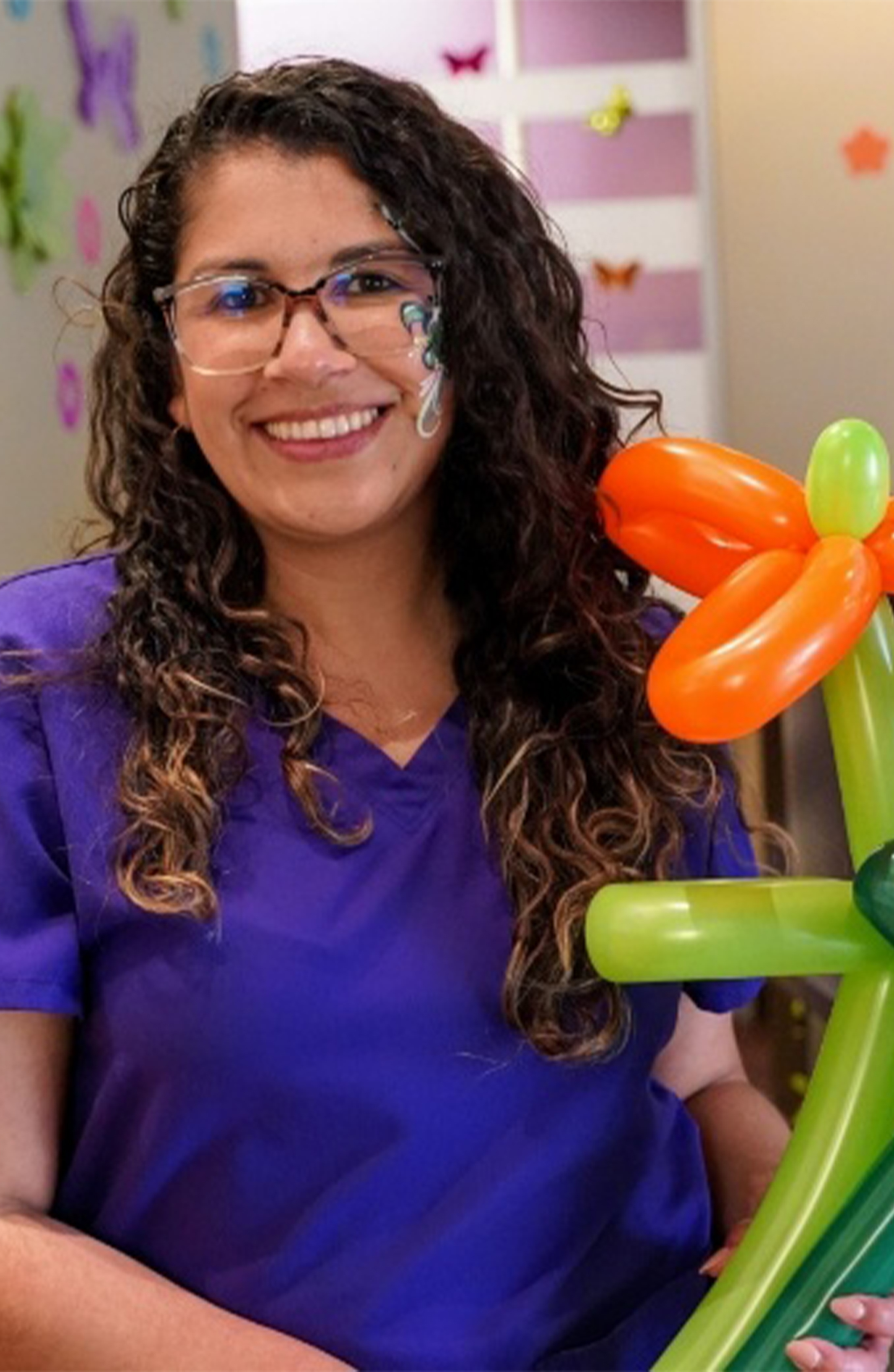 Pediatric dental team member Jeamy